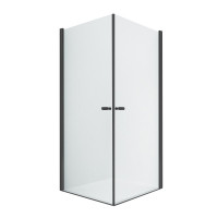 Душевое ограждение NEW TRENDY NEW SOLEO BLACK 2D 70x100x195 D-0229A/D-0232A (черный)