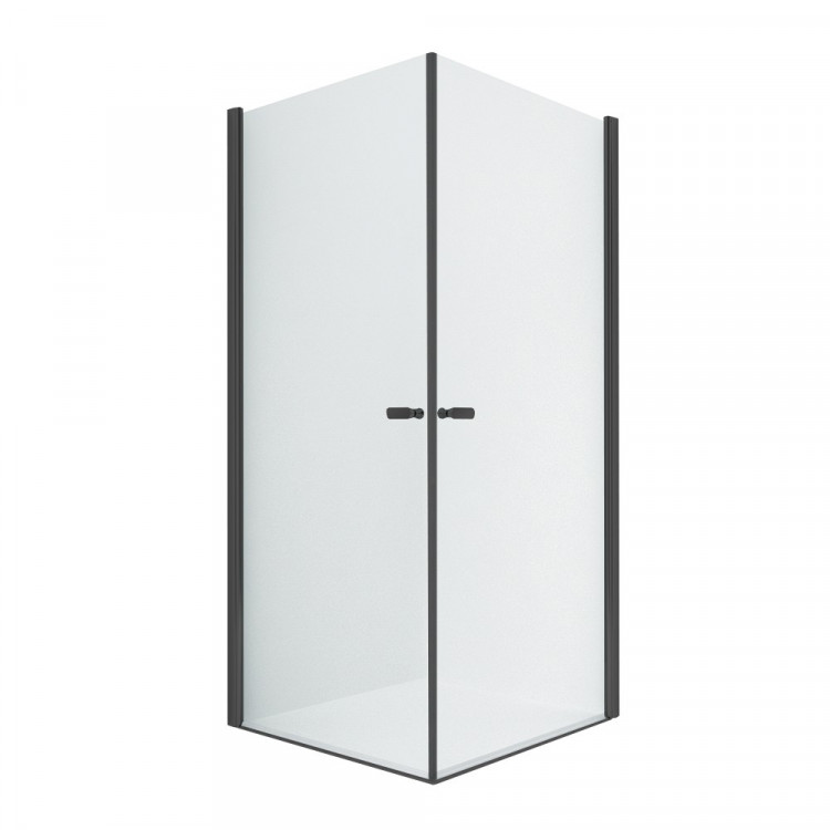 Душевое ограждение NEW TRENDY NEW SOLEO BLACK 2D 70x100x195 D-0229A/D-0232A (черный)