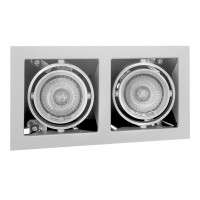 214020 Светильник CARDANO 16Х2 MR16/HP16 БЕЛЫЙ (в комплекте)