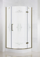 Душевое ограждение / уголок MAGIC-R-1-90-ROYAL PALACE-PP-Br-L