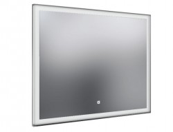 Зеркало с LED-подсветкой 100, белое глянцевое MI.P.100