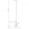 Подвесной светильник Maytoni P034PL-01CH