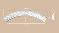 898061-130//18 радиус DECOMASTER-2 (70, 65 см)