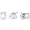 T3868V1 Промо-комплект Ideal Standard ProSys TESI SILK AquaBlade® 3в1 (R020467+T0079V1+T3527V1)