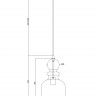 Подвесной светильник Maytoni P035PL-01CH