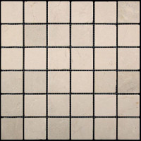 Мозаика из натурального камня M025-48T (Crema Marfil)