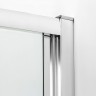Душевое ограждение NEW TRENDY ALTA 80x80x195 D-0087A/D-0078B (хром)