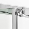Душевое ограждение NEW TRENDY ALTA 80x80x195 D-0087A/D-0078B (хром)