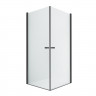 Душевое ограждение NEW TRENDY NEW SOLEO BLACK 2D 70x90x195 D-0229A/D-0231A (черный)